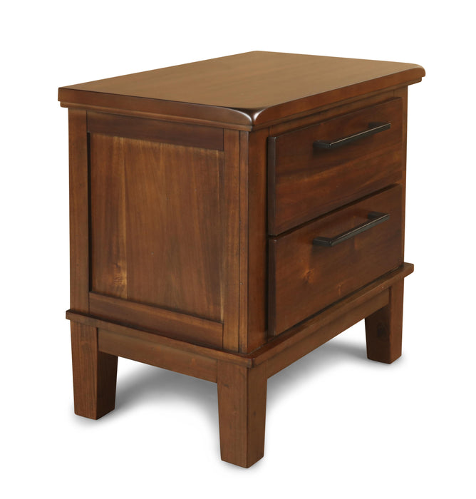 CAGNEY NIGHTSTAND - CHESTNUT - Furniture Stars (Chicago, IL)