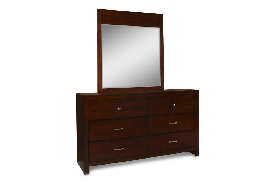 KENSINGTON MIRROR- BURNISHED CHERRY