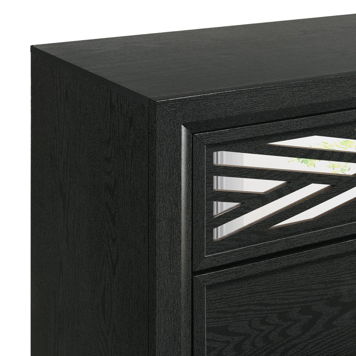 OBSIDIAN CHEST-BLACK - Furniture Stars (Chicago, IL)