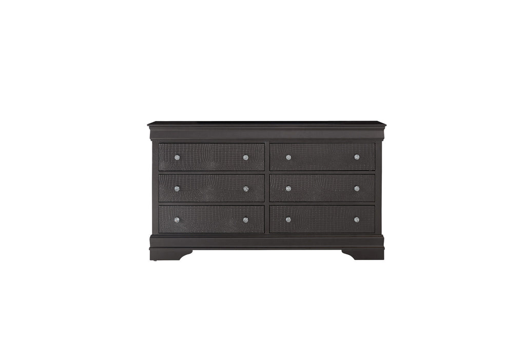Pompei Metallic Dresser - Furniture Stars (Chicago, IL)
