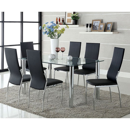 Kalawao Black Side Chair (2/CTN) - Furniture Stars (Chicago, IL)