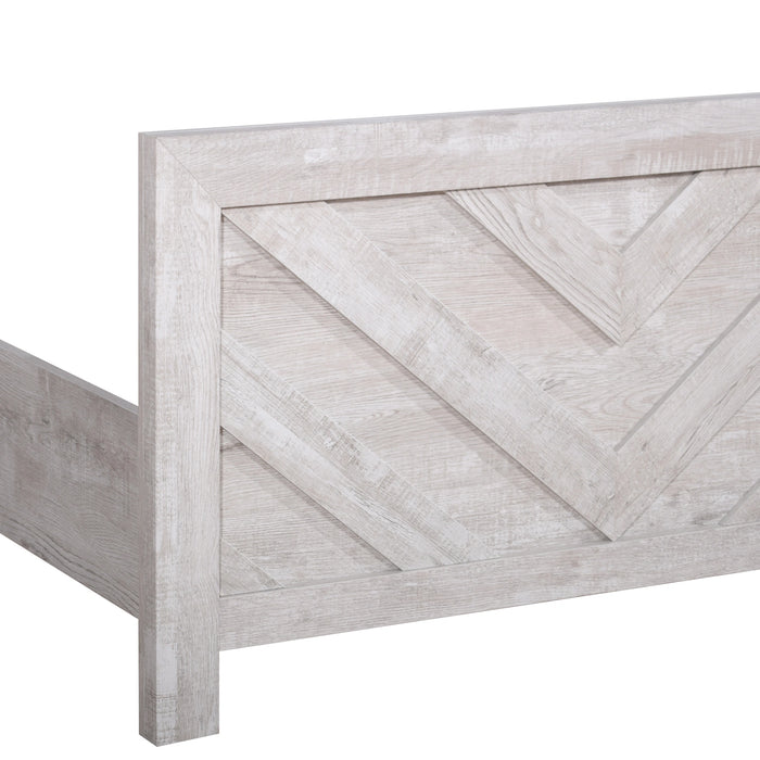 Biscayne 4/6 F Hb,Fb, & Slats-Driftwood
