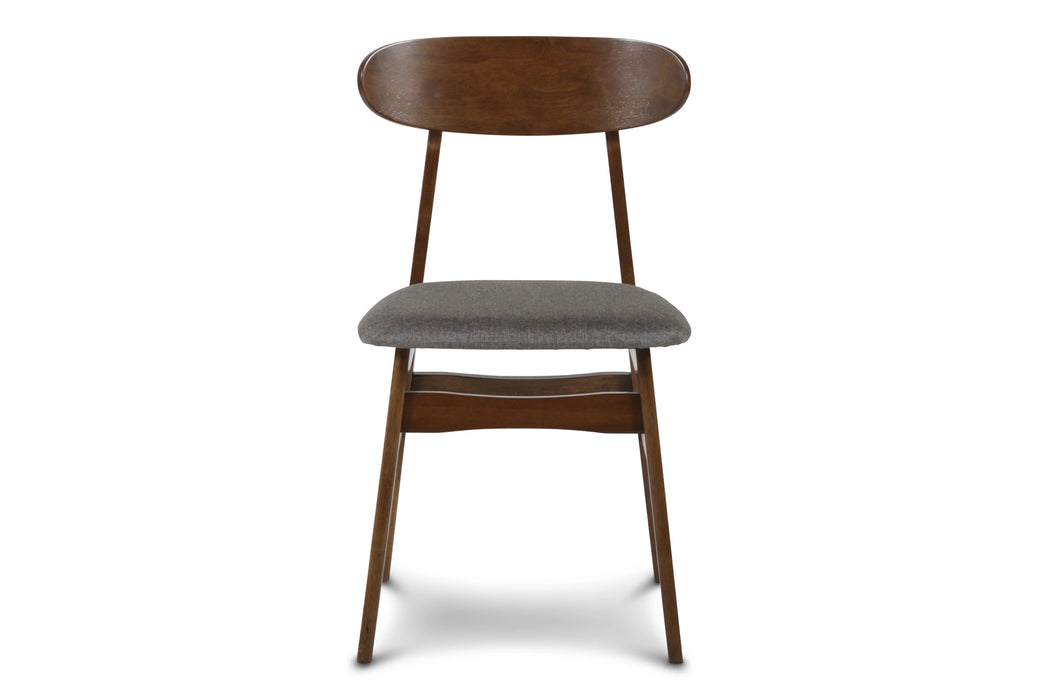 Morocco Dining Chair W/Dark Gray Seat Cushion (2 Per Carton)