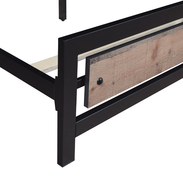 Elk River 6/6 Ek Hb,Fb, & Slats-Rustic