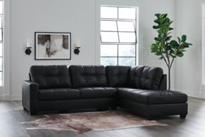 Barlin Mills Sectional with Chaise - Furniture Stars (Chicago, IL)
