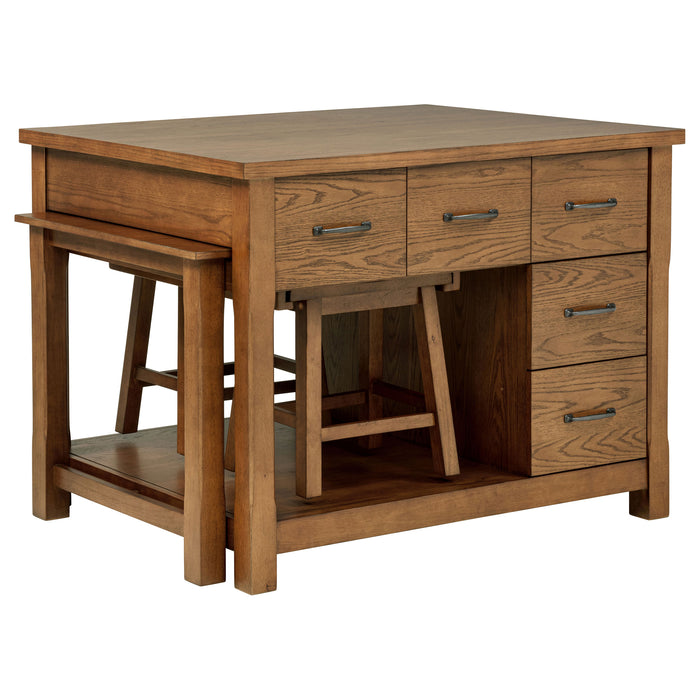 Mayfair Kitchen Island Set - Furniture Stars (Chicago, IL)