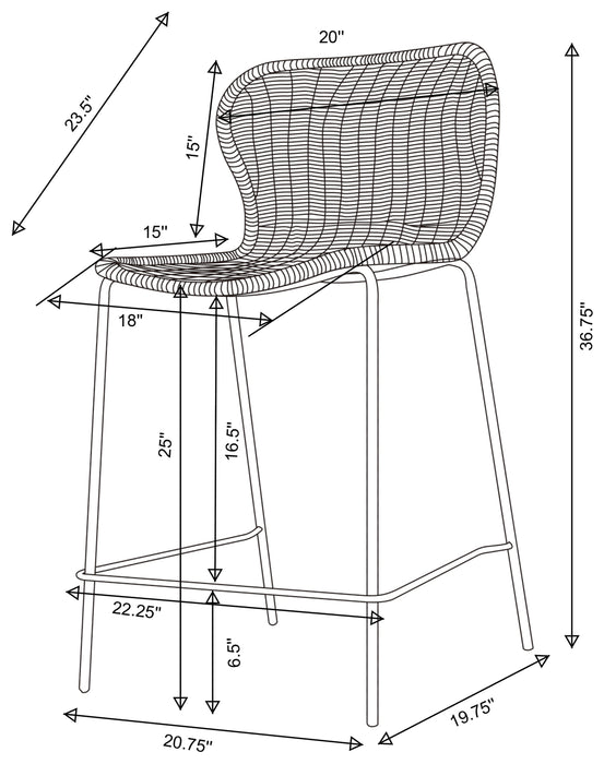 Mckinley Counter Chair - Furniture Stars (Chicago, IL)