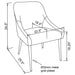 Mayette Side Chair - Furniture Stars (Chicago, IL)