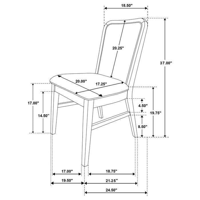 Croyden Dining Side Chair - Furniture Stars (Chicago, IL)