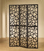 Nailan 3-panel Open Mosaic Pattern Room Divider Black - Furniture Stars (Chicago, IL)