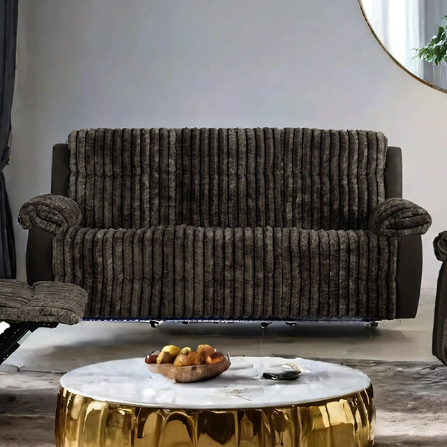 Dionysus Manual Reclining Sofa Brown