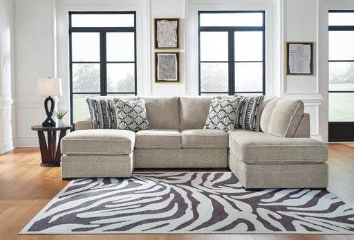 Calnita Sectional with Chaise - Furniture Stars (Chicago, IL)