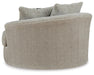 Calnita Oversized Swivel Accent Chair - Furniture Stars (Chicago, IL)