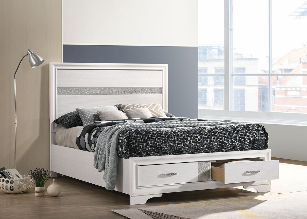 Miranda Panel Platform Storage Bed - Furniture Stars (Chicago, IL)