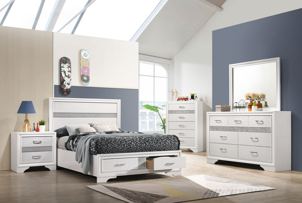 Miranda Panel Platform Storage Bed - Furniture Stars (Chicago, IL)