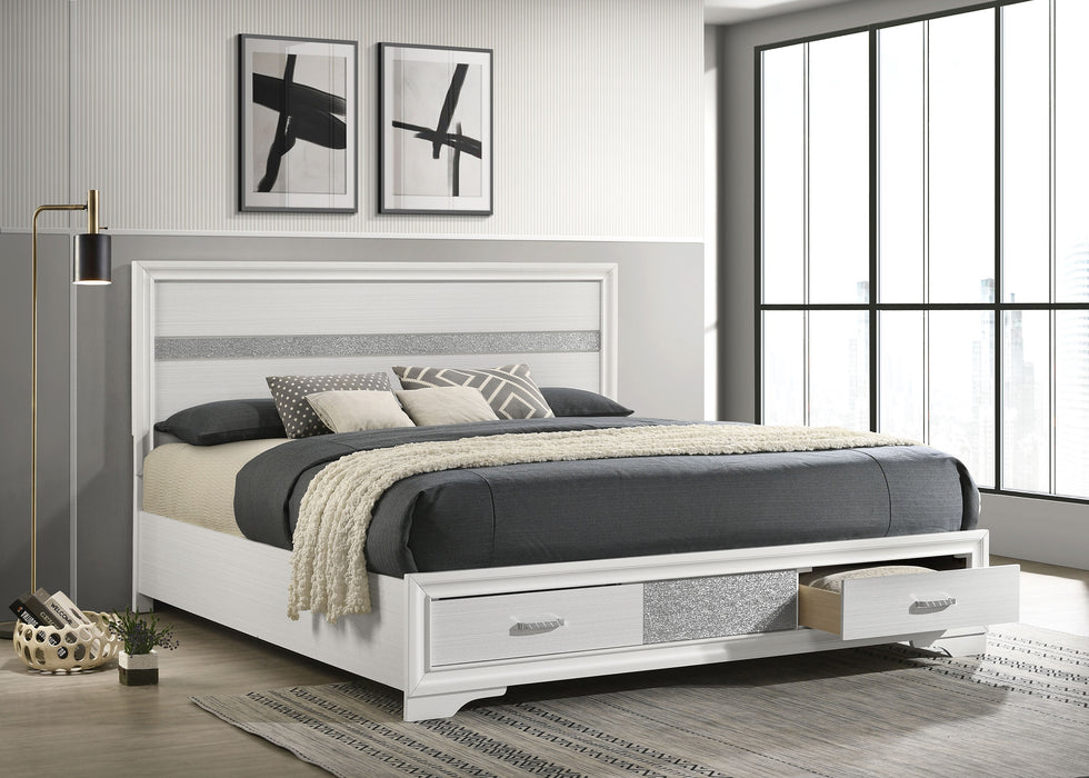 Miranda Panel Platform Storage Bed - Furniture Stars (Chicago, IL)