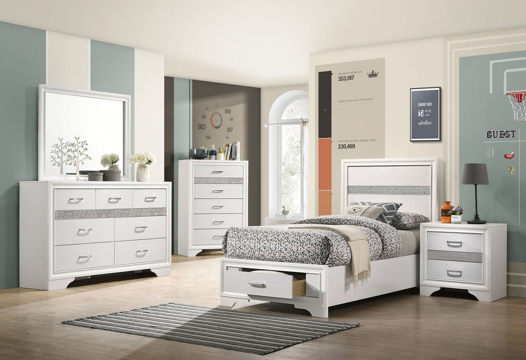 Miranda Panel Platform Storage Bed - Furniture Stars (Chicago, IL)