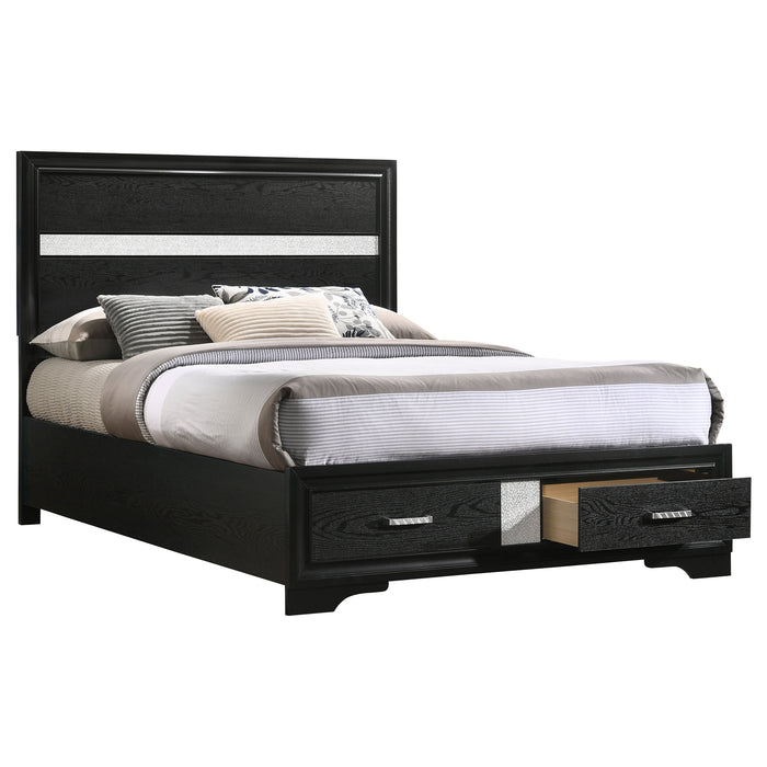 Miranda Panel Platform Storage Bed - Furniture Stars (Chicago, IL)