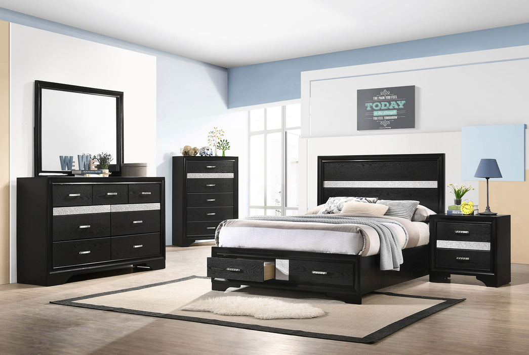 Miranda Panel Platform Storage Bed - Furniture Stars (Chicago, IL)