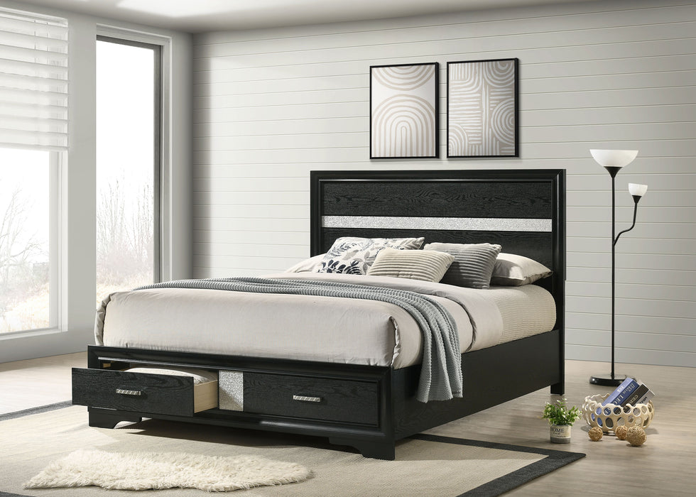 Miranda Panel Platform Storage Bed - Furniture Stars (Chicago, IL)