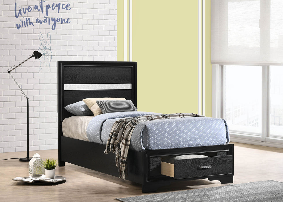 Miranda Panel Platform Storage Bed - Furniture Stars (Chicago, IL)