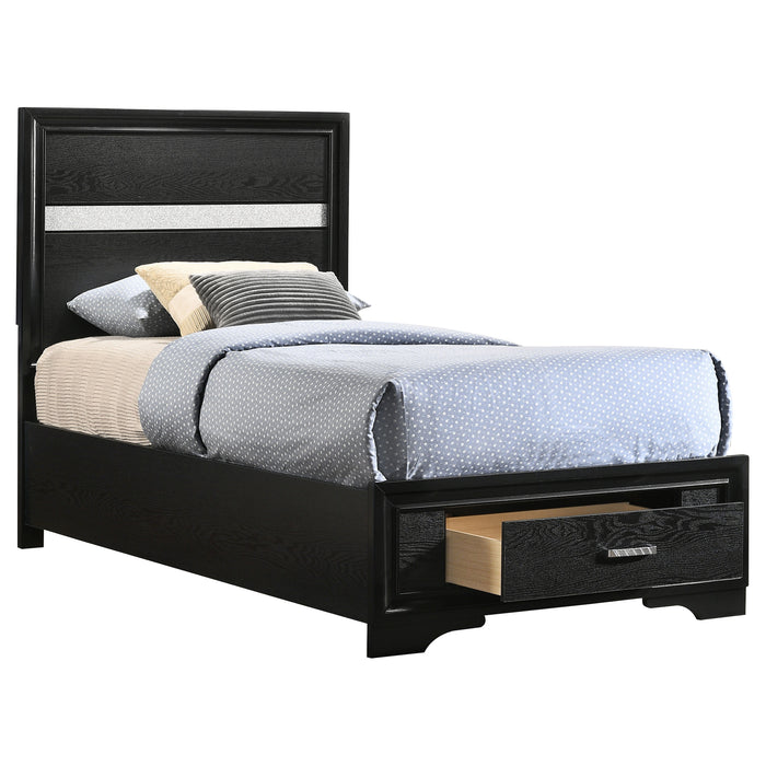 Miranda Panel Platform Storage Bed - Furniture Stars (Chicago, IL)