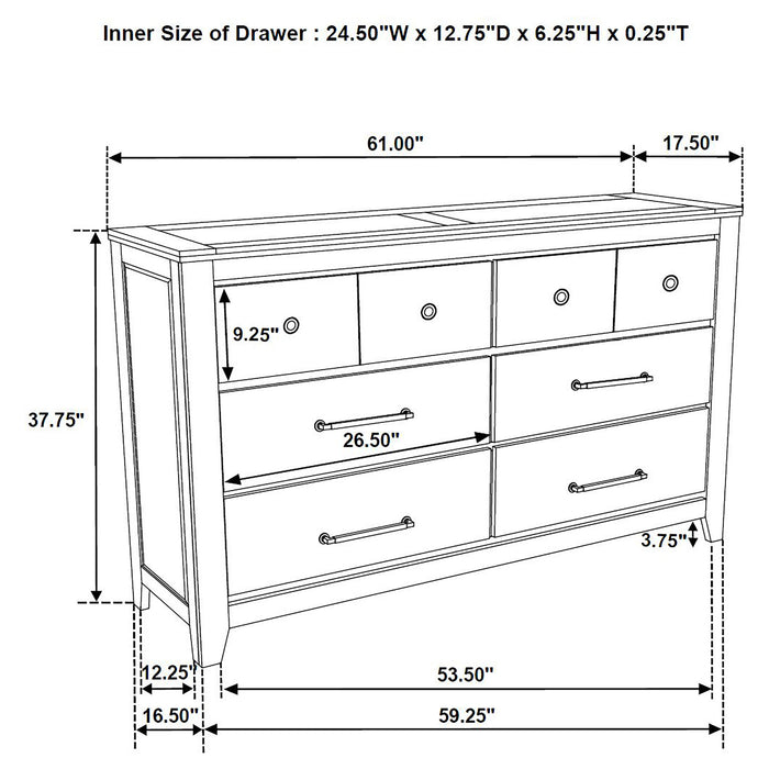Hazlewood Dresser - Furniture Stars (Chicago, IL)