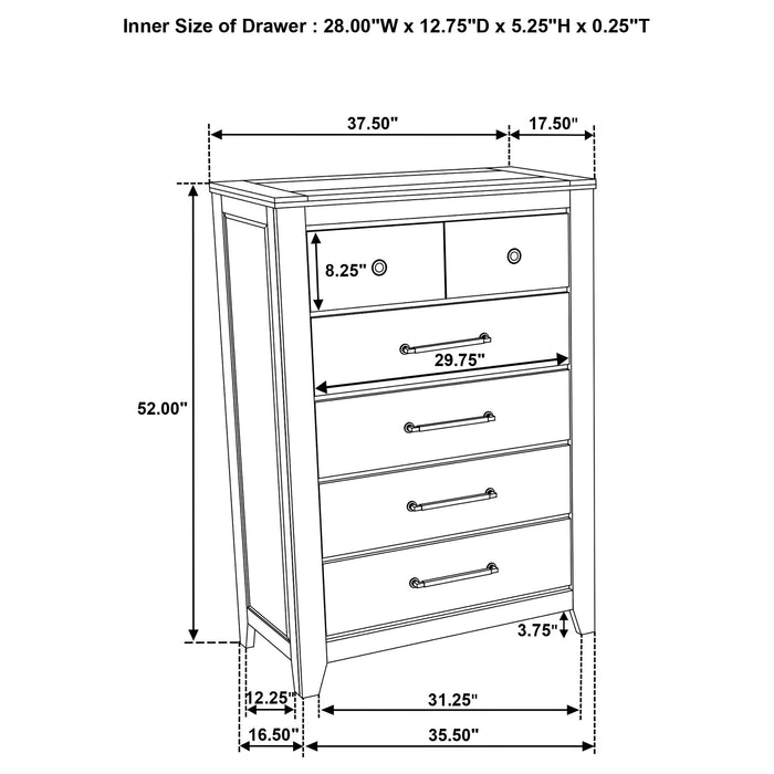 Hazlewood Chest of Drawers - Furniture Stars (Chicago, IL)