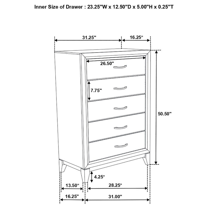 Watson Chest of Drawers - Furniture Stars (Chicago, IL)