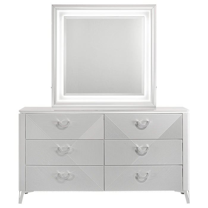 Cassia Dresser with Mirror - Furniture Stars (Chicago, IL)