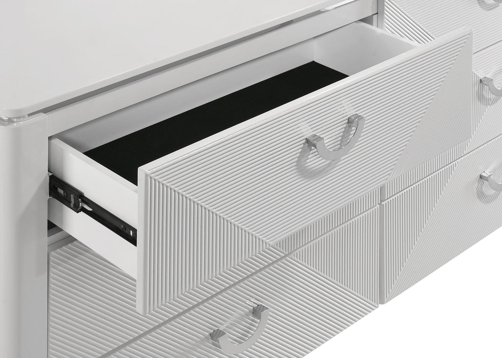 Cassia Dresser with Mirror - Furniture Stars (Chicago, IL)