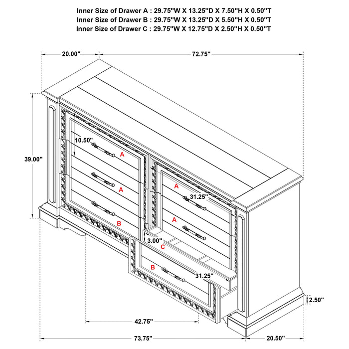 McKinney Bedroom Set - Furniture Stars (Chicago, IL)