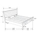 Woodmont Panel Platform Storage Bed - Furniture Stars (Chicago, IL)