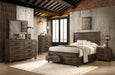 Woodmont California King Storage Bedroom Set Rustic Golden Brown image