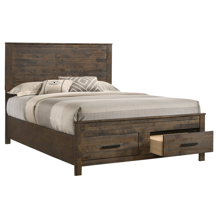 Woodmont Panel Platform Storage Bed - Furniture Stars (Chicago, IL)