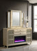 Lorient LED Dresser with LED Mirror and Flame Visualizer - Furniture Stars (Chicago, IL)