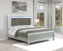 Gunnison Panel Bed with LED Lighting - Furniture Stars (Chicago, IL)