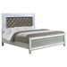 Gunnison Panel Bed with LED Lighting - Furniture Stars (Chicago, IL)