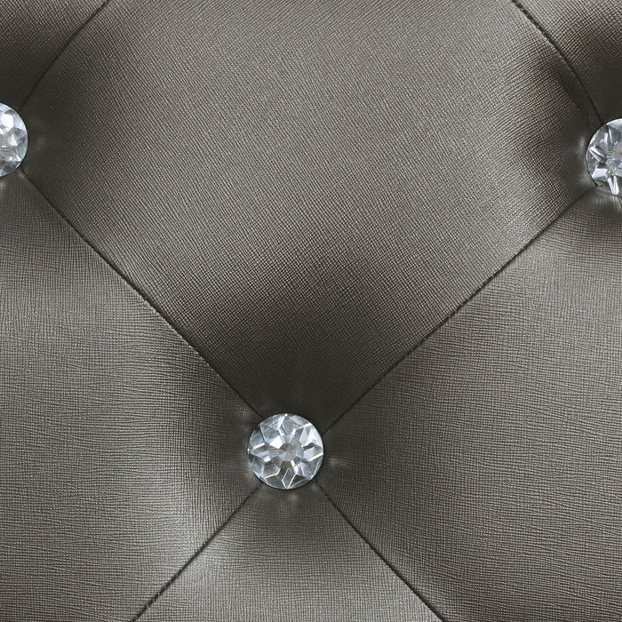 Gunnison Panel Bed with LED Lighting - Furniture Stars (Chicago, IL)