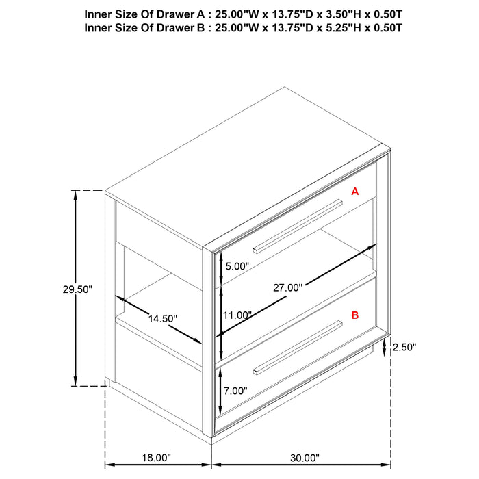 Durango 4 Pc Bedroom Set - Furniture Stars (Chicago, IL)