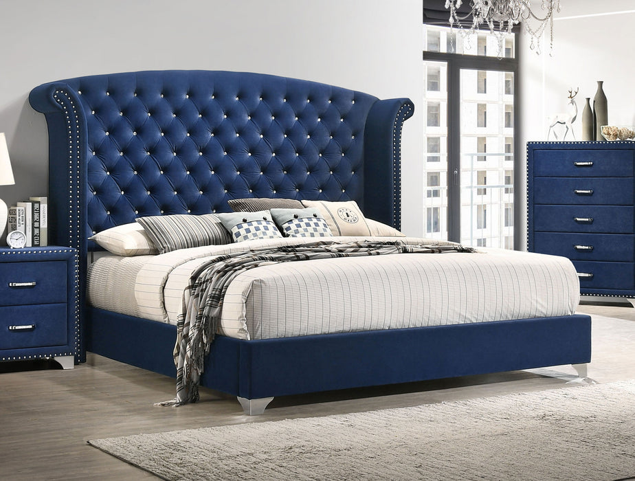 Melody Wingback Bed - Furniture Stars (Chicago, IL)