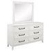 Marielle Dresser with Mirror - Furniture Stars (Chicago, IL)