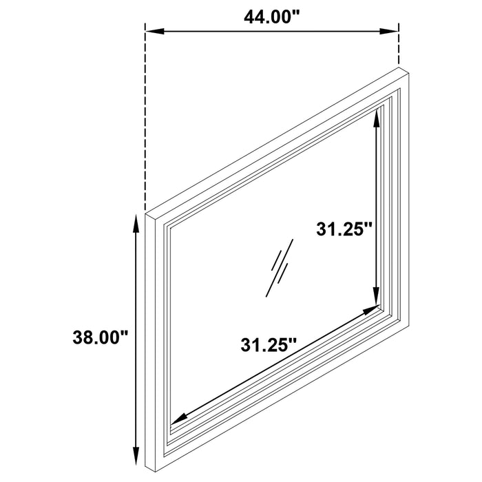 Marielle Dresser Mirror - Furniture Stars (Chicago, IL)