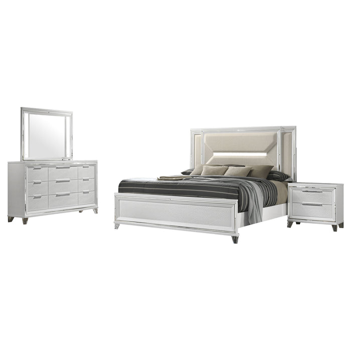 Marmore 4 Pc Bedroom Set - Furniture Stars (Chicago, IL)