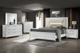 Marmore Panel Bed with LED Lighting - Furniture Stars (Chicago, IL)
