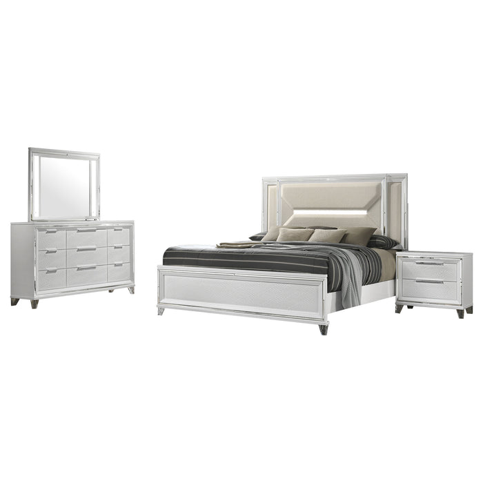 Marmore 4 Pc Bedroom Set - Furniture Stars (Chicago, IL)