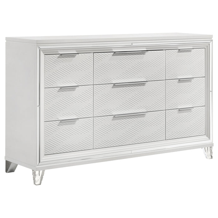 Marmore 4 Pc Bedroom Set - Furniture Stars (Chicago, IL)
