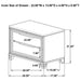 Marmore 4 Pc Bedroom Set - Furniture Stars (Chicago, IL)