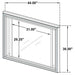 Marmore 4 Pc Bedroom Set - Furniture Stars (Chicago, IL)