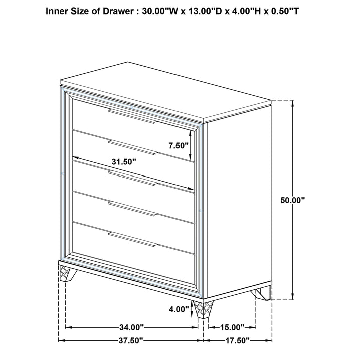 Marmore Chest - Furniture Stars (Chicago, IL)